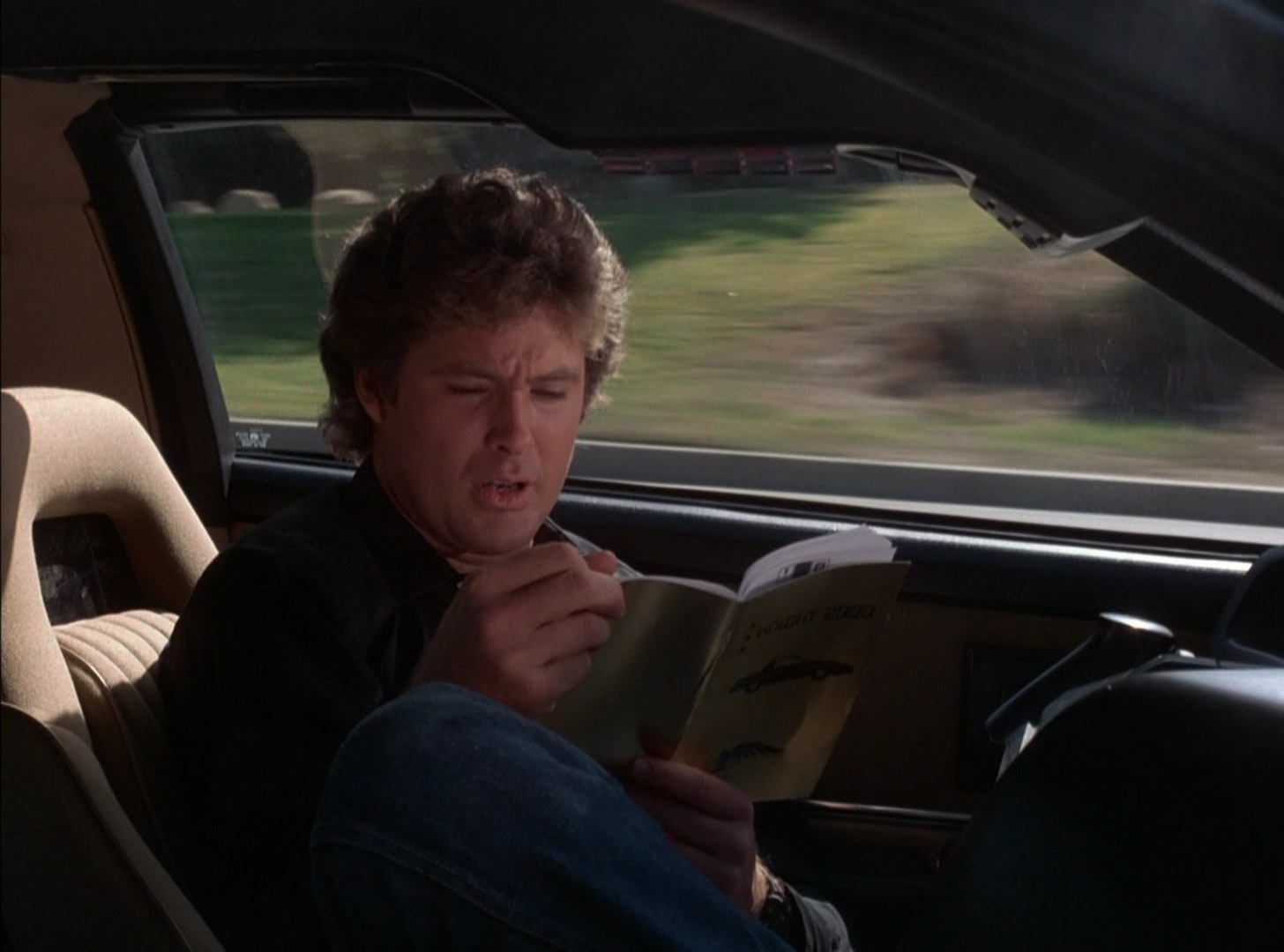 Knight 2000 Owner's Manual Cover Slammin' Sammy's Stunt Show Spectacular Scene 1